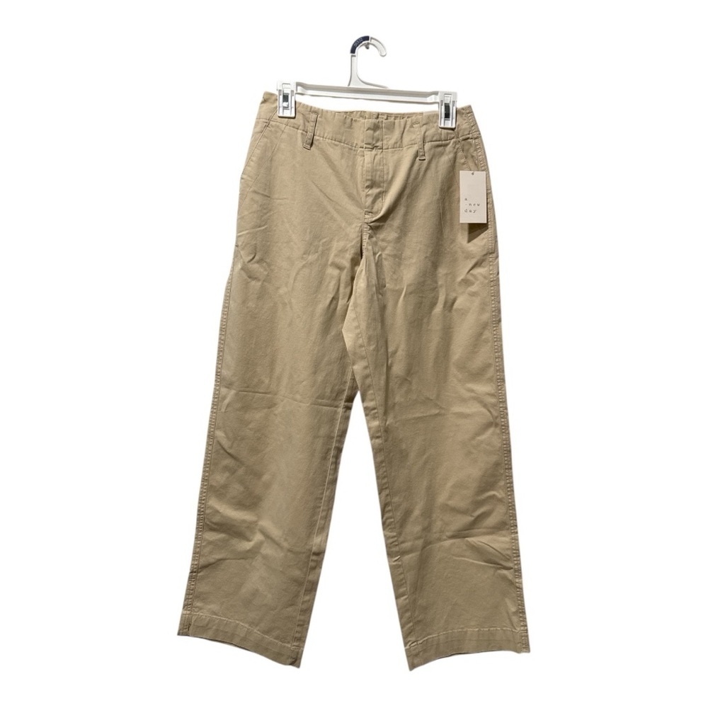 a new day Tan Straight Leg Jeans Cotton Blend